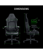 Razer Iskur V2 NewGen Ergonomic Gaming Chair Black RZ38-04900800-R3CA