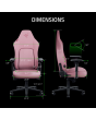 Razer Iskur V2 NewGen Quartz Ergonomic Gaming Chair RZ38-04900900-R3CA
