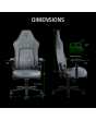 Razer Iskur V2 NewGen Ergonomic Gaming Chair Light Grey RZ38-04901000-R3CA