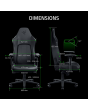 Razer Iskur V2 NewGen Ergonomic Gaming Chair Black RZ38-04900800-R3CA