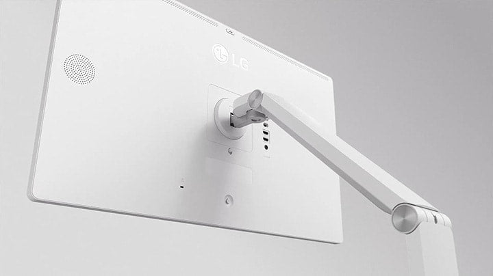 LG 31.5-inch 4K UHD IPS Smart Monitor Swing Touchscreen Rolling Stand