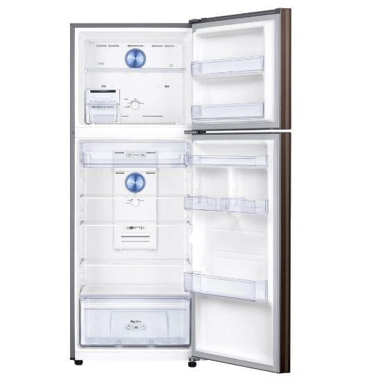 Samsung RT38K503ADX/SS 2-Door Fridge (Gross 397L) Twin Cooling Plus ™ Refrigerator TOP MOUNT FREEZER