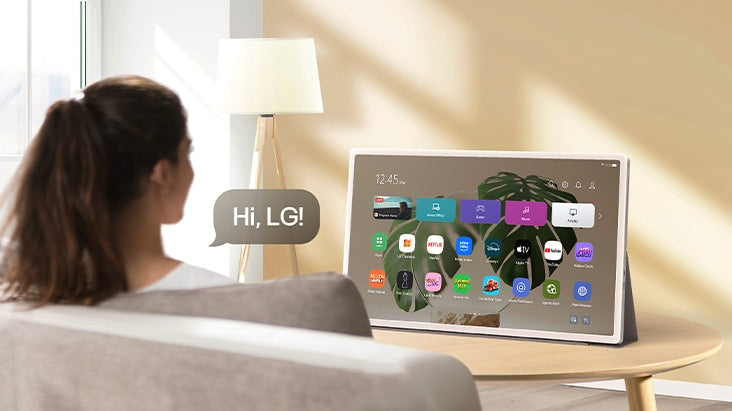 27-inch LG StanbyME 2 Portable Smart Touch Screen TV with webOS
