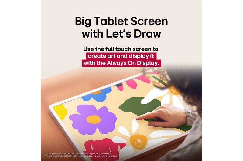 27-inch LG StanbyME 2 Portable Smart Touch Screen TV with webOS