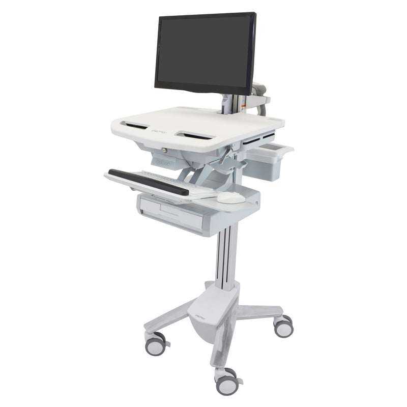 Ergotron StyleView SV43 LCD Arm Medical Cart SV43-1210-0