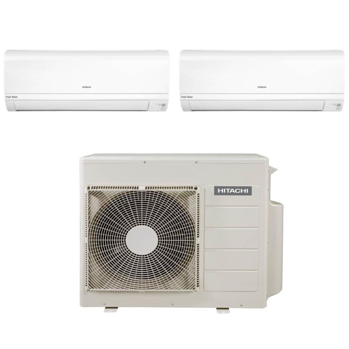 Hitachi System 2 Aircon RAM-Z23C2MS/1XRAK-ZJ10CMS/1XRAK-ZJ24CMS 1X9000/24000BTU