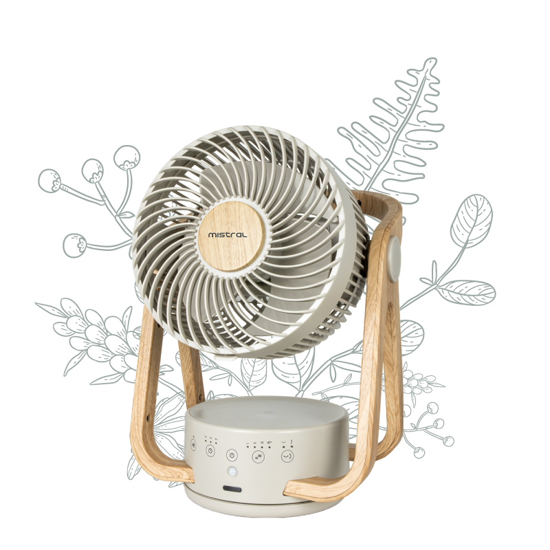 Mistral 20.3cm BLDC High Velocity Fan MHV840R-G