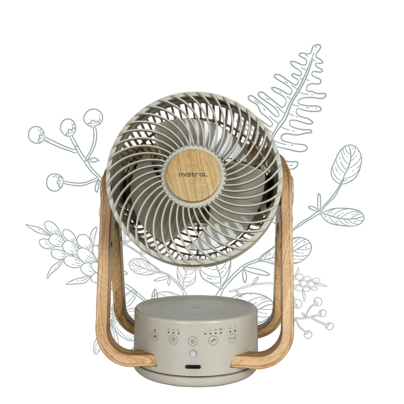 Mistral 20.3cm BLDC High Velocity Fan MHV840R-G