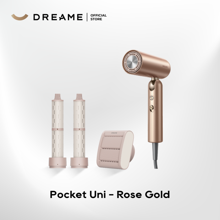 Dreame Pocket Uni Hair Dryer POCKET UNI-ROSE GOLD