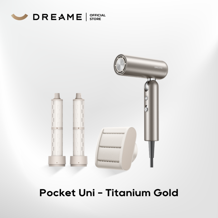 Dreame Pocket Uni Hair Dryer POCKET UNI-TITANIUM