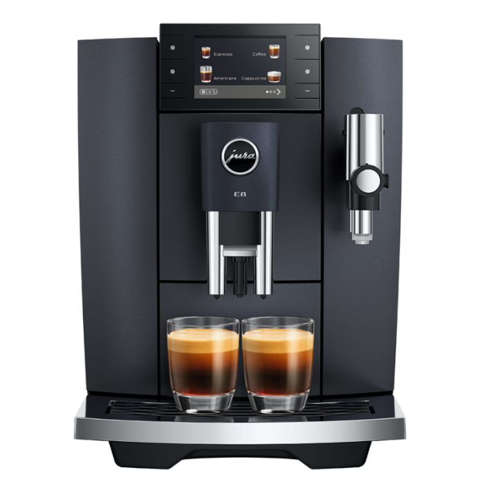 JURA Coffee Machine E8 COSMIC BLACK