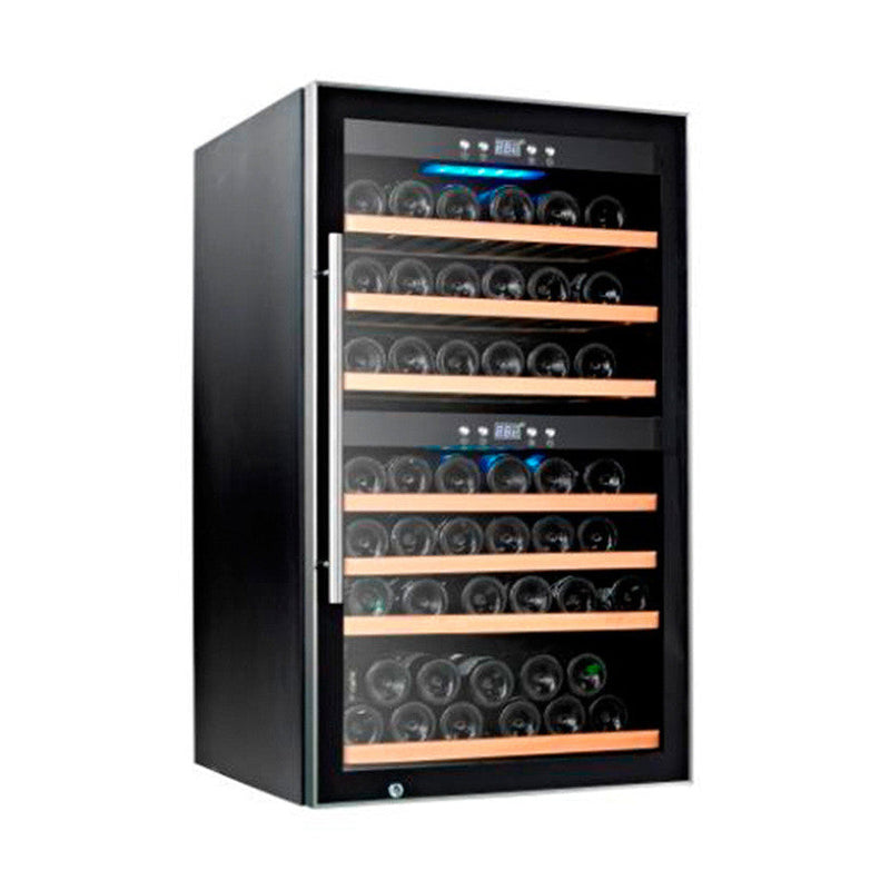 Tecno 60 Bottles Dual Zone Wine Chiller SW 66