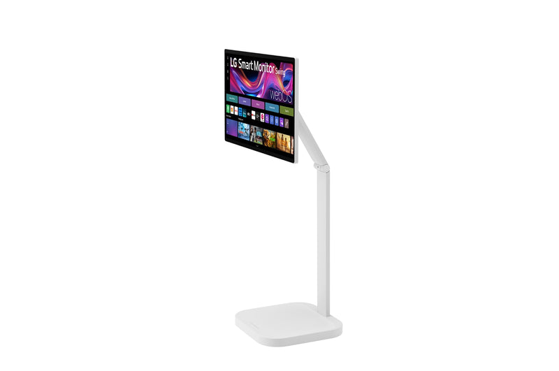 LG 31.5-inch 4K UHD IPS Smart Monitor Swing Touchscreen Rolling Stand