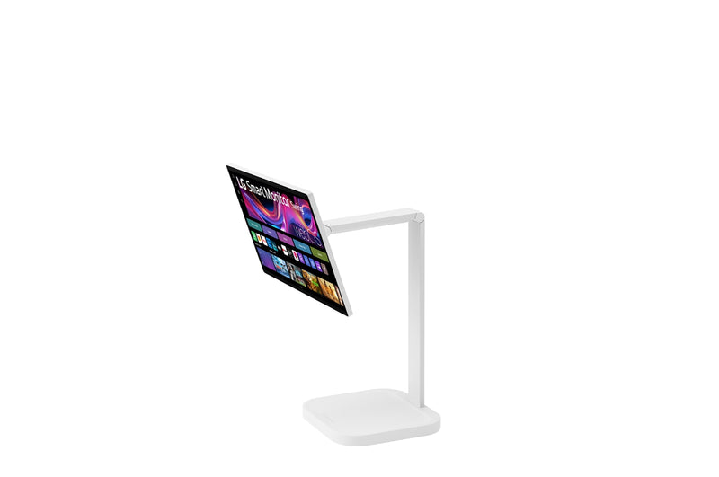LG 31.5-inch 4K UHD IPS Smart Monitor Swing Touchscreen Rolling Stand