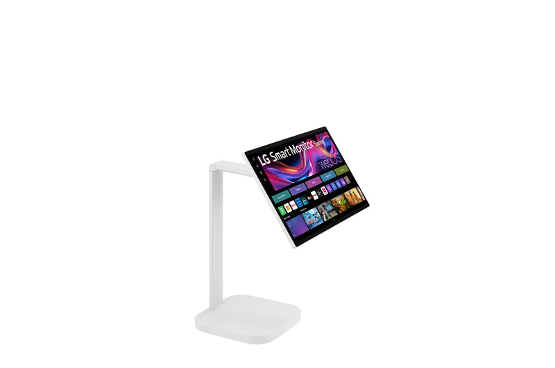 LG 31.5-inch 4K UHD IPS Smart Monitor Swing Touchscreen Rolling Stand
