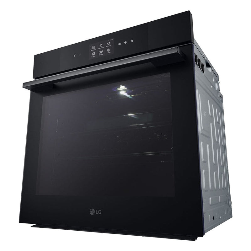 LG WSED7667M Built-in Oven InstaView 76L Black Air Fry Steam