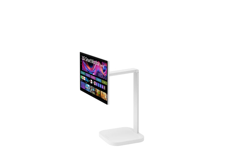 LG 31.5-inch 4K UHD IPS Smart Monitor Swing Touchscreen Rolling Stand