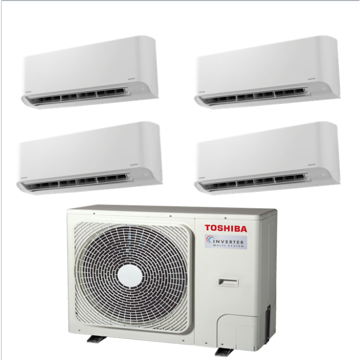 Toshiba System 4 Air Conditioner R32 5‑Tick 10k‑24k BTU