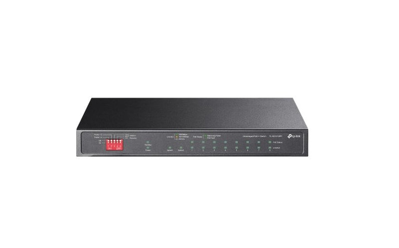 TP-Link TL-SG1210PP 10-Port Gigabit Desktop Switch with 6-Port PoE+ and 2-Port PoE++
