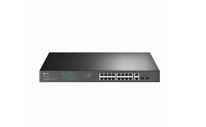 TP-Link TL-SG1218MP 18-Port Gigabit PoE+ Switch 16-Port 250W