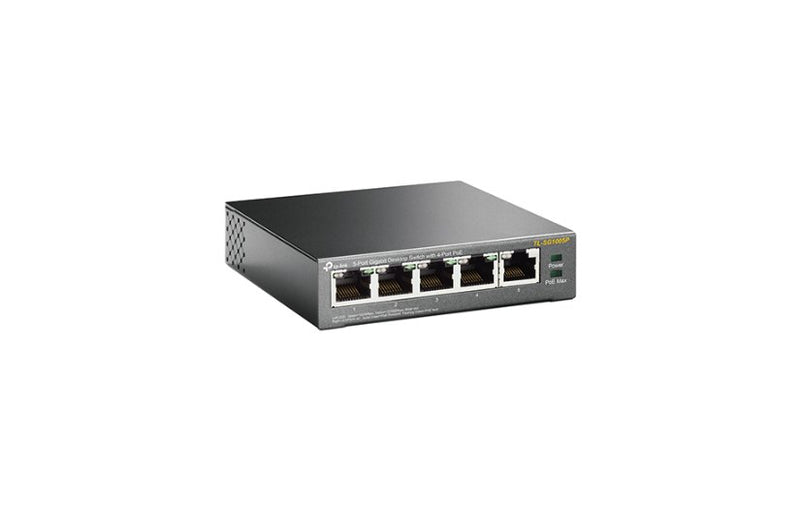 TP-Link TL-SG1005P 5-Port Gigabit Desktop PoE Switch