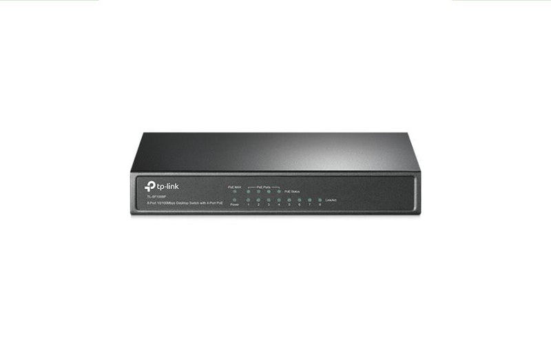 TP-Link TL-SF1008P 8-Port 10/100M Desktop PoE Switch