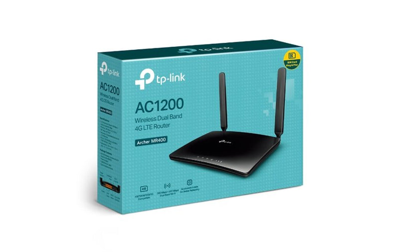 TP-Link Archer AC1200 Dual-Band 4G LTE Router MR400