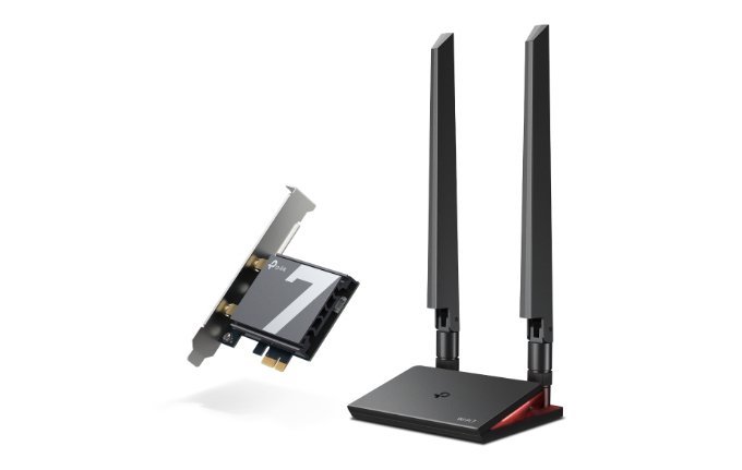 TP-Link Archer TBE550E BE9300 Tri-Band Wi-Fi 7 Bluetooth PCI Express Adapter