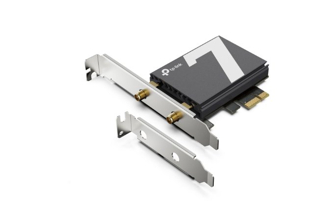 TP-Link Archer TBE550E BE9300 Tri-Band Wi-Fi 7 Bluetooth PCI Express Adapter
