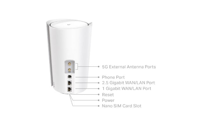 TP-Link Deco X80-5G AX6000 Whole Home Mesh Wi-Fi 6 Router 1-Pack