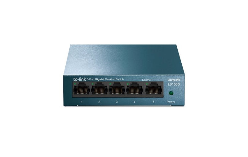 TP-Link LiteWave LS105G 5-Port Gigabit Desktop Network Switch
