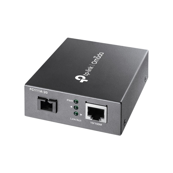 TP-Link Omada 10/100Mbps SC WDM Fiber Converter TL-FC111A-20