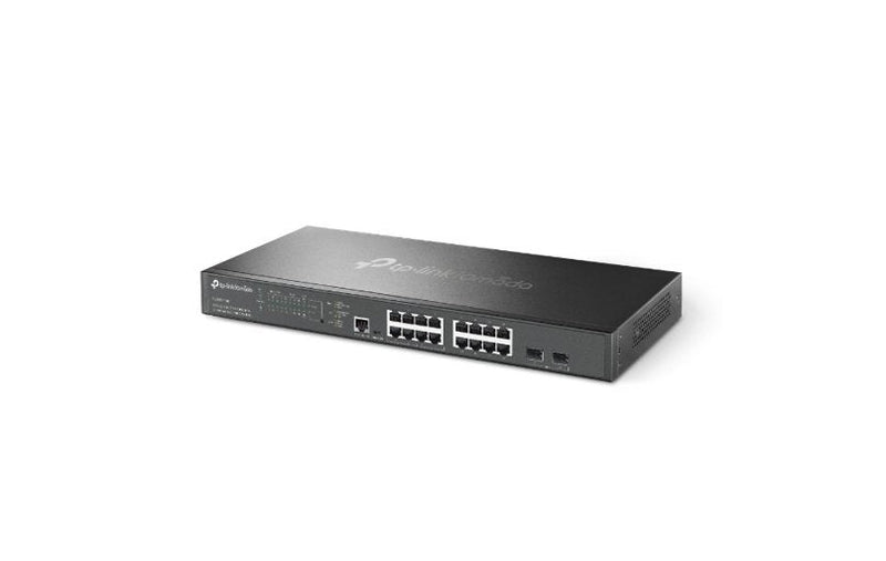 TP-Link Omada 16x2.5G 2x10G SFP+ L2+ Managed Switch 8 PoE+ SG3218XP-M2