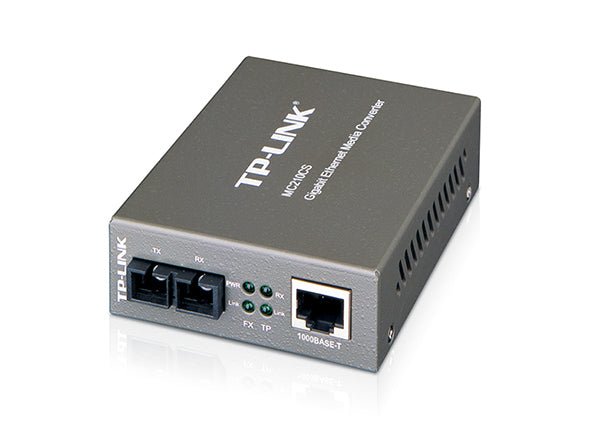 TP-Link Omada MC210CS Gigabit Single-Mode SC Fiber Media Converter