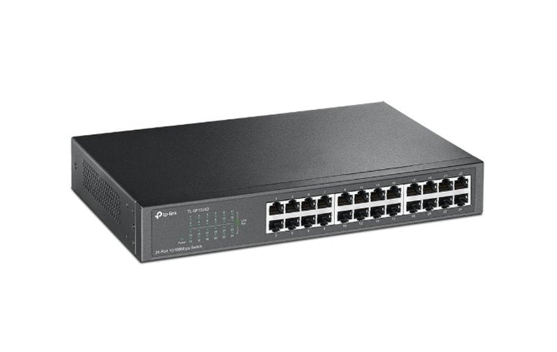 TP-Link Omada 24-Port 10/100Mbps Desktop/Rackmount Switch TL-SF1024D