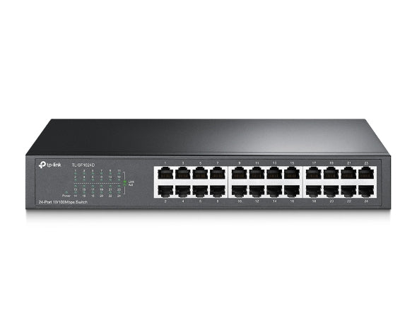 TP-Link Omada 24-Port 10/100Mbps Desktop/Rackmount Switch TL-SF1024D
