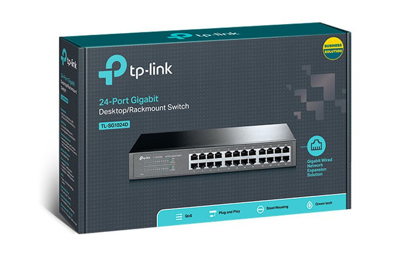 TP-Link Omada TL-SG1024D 24-Port Gigabit Desktop/Rackmount Switch
