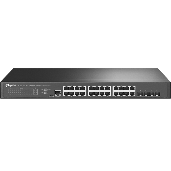 TP-Link Omada 24-Port Gigabit L2+ Managed Switch 4x10G SFP+ SG3428X