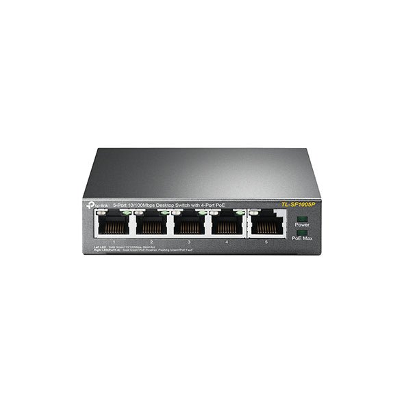 TP-Link Omada 5-Port 10/100Mbps PoE+ Switch