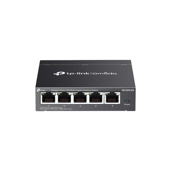 TP-Link Omada DS105G-M2 5-Port 2.5G Multi-Gigabit Desktop Switch