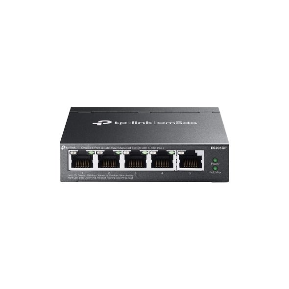 TP-Link Omada 5-Port Gigabit Easy Managed Switch 4-Port PoE+ ES205GP