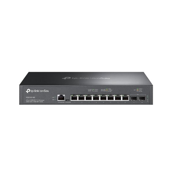 TP-Link Omada SG3210X-M2 8-Port 2.5G L2+ Managed Switch with 2×10G SFP+