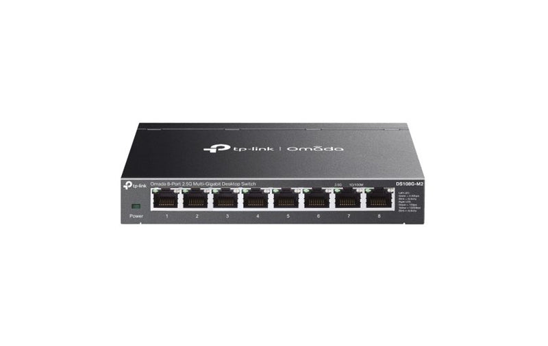 TP-Link Omada DS108G-M2 8-Port 2.5G Multi-Gigabit Desktop Switch