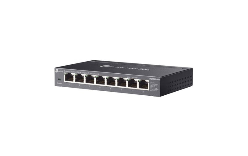 TP-Link Omada DS108G-M2 8-Port 2.5G Multi-Gigabit Desktop Switch