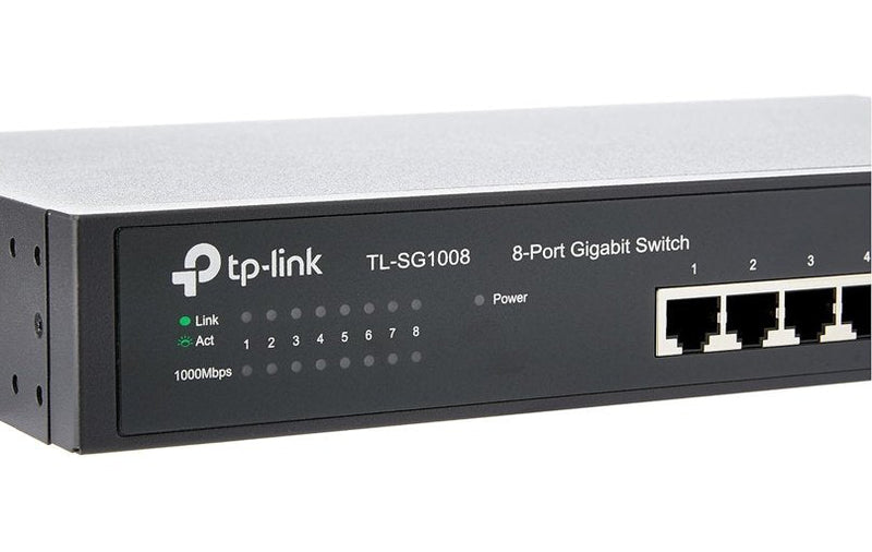 TP-Link Omada TL-SG1008 8-Port Gigabit Desktop/Rackmount Switch