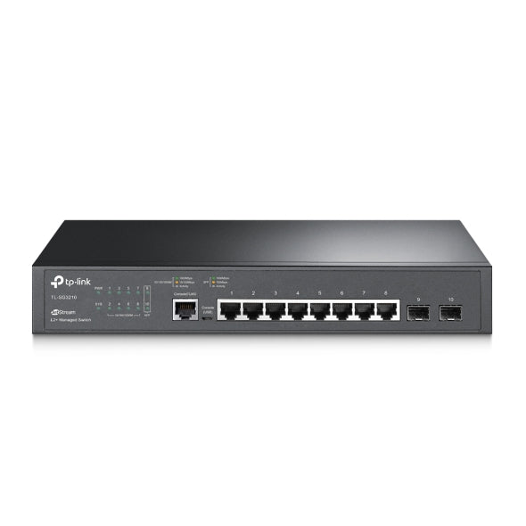 TP-Link Omada SG3210 8-Port Gigabit L2+ Managed Switch with 2 SFP Slots