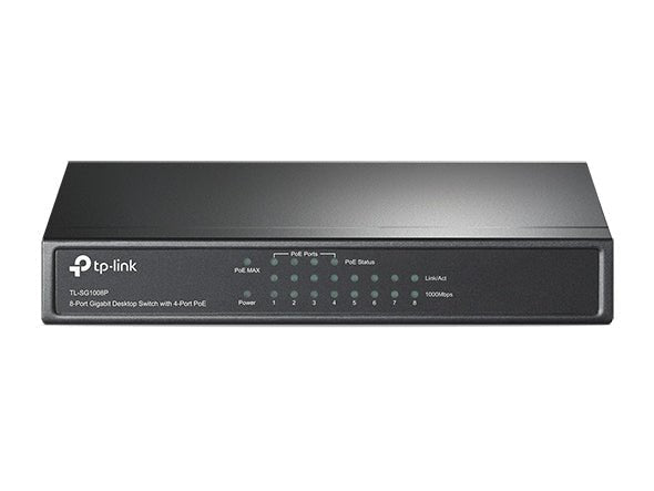 TP-Link Omada TL-SG1008P 8-Port Gigabit PoE+ Switch 65W