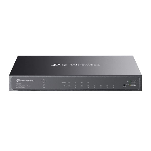 TP-Link Omada 8-Port Gigabit Smart Switch With 4-Port PoE+ SG2008P