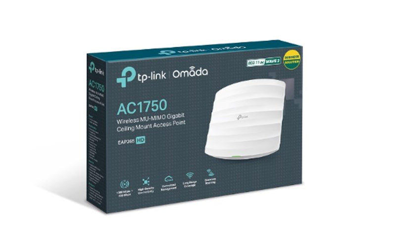 TP-Link Omada AC1750 Ceiling Mount Dual-Band Wi-Fi Access Point EAP265 HD