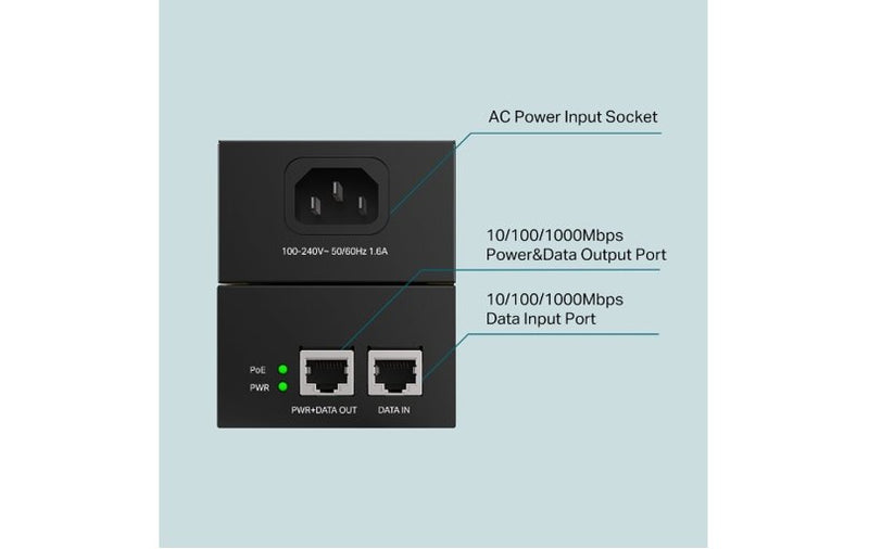 TP-Link Omada PoE++ Injector 60W POE170S